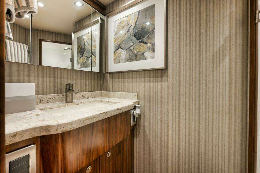 Viking 68 JO-LI - Interior Guest Stateroom Head