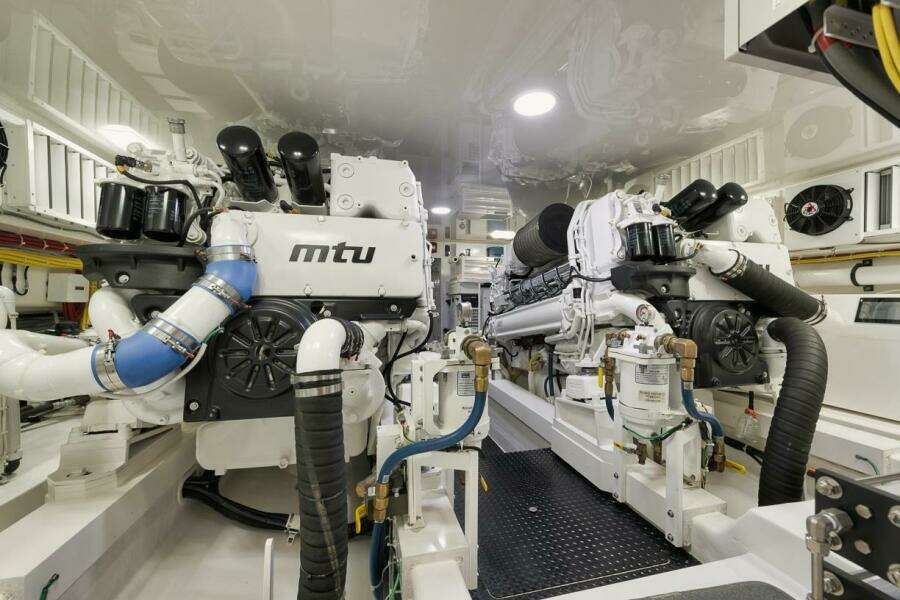 Viking 68 JO-LI - Engine Room