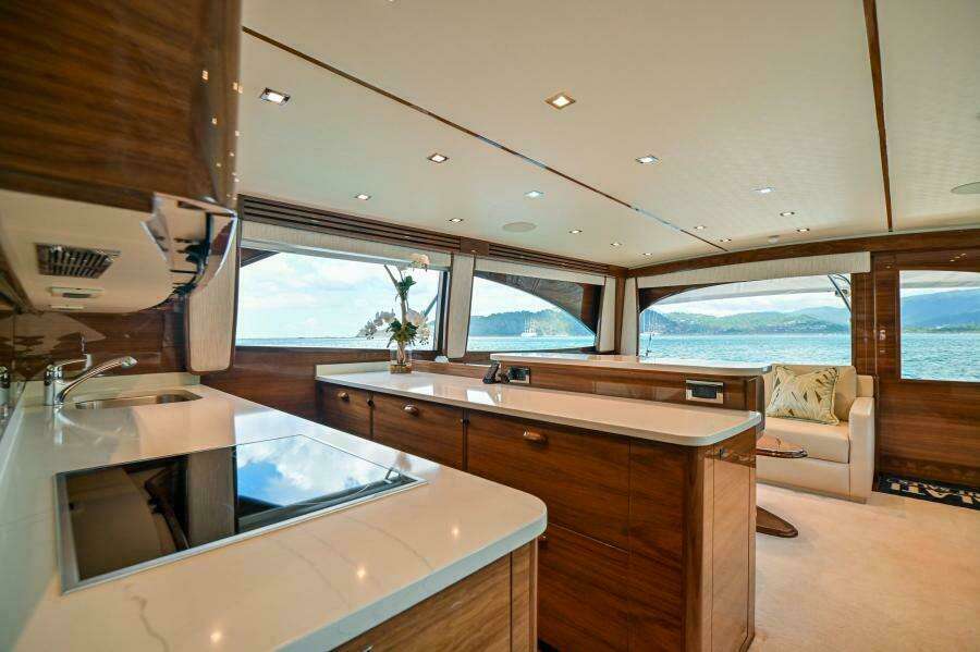 2023 Viking 64 Convertible Galley