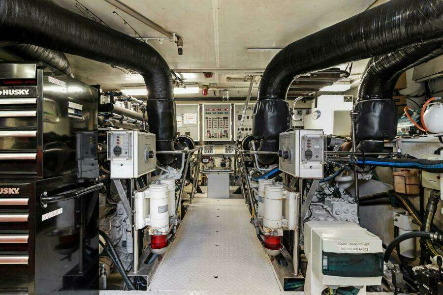 Engine Room Looking Forward  