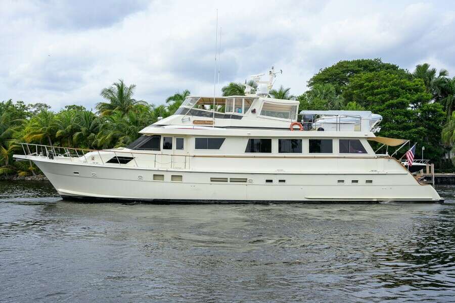 1991 Hatteras 78 Cockpit Motor Yacht
