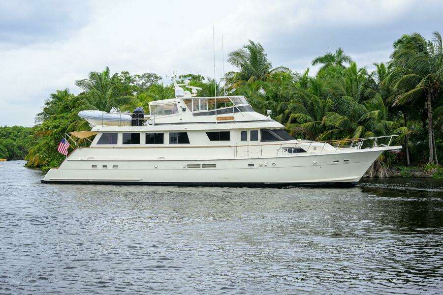 1991 Hatteras 78 Cockpit Motor Yacht