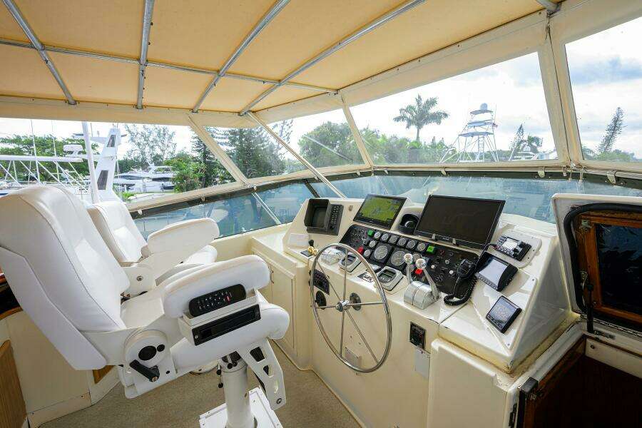 1991 Hatteras 78 Cockpit Motor Yacht