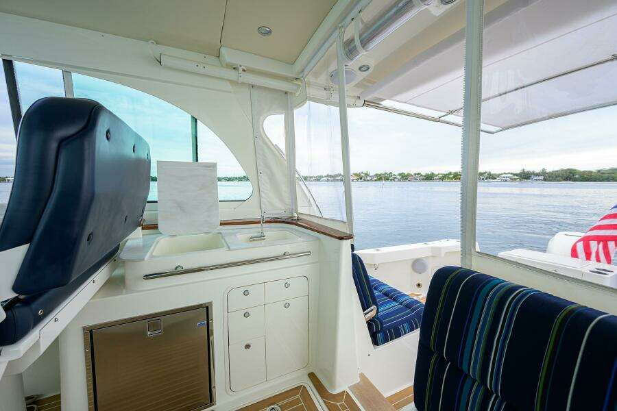 Hinckley 40X Renie Vie- Salon/Helm