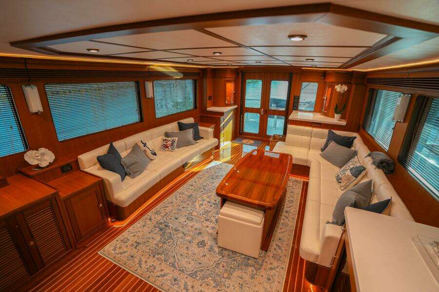 Salon Facing Starboard Aft
