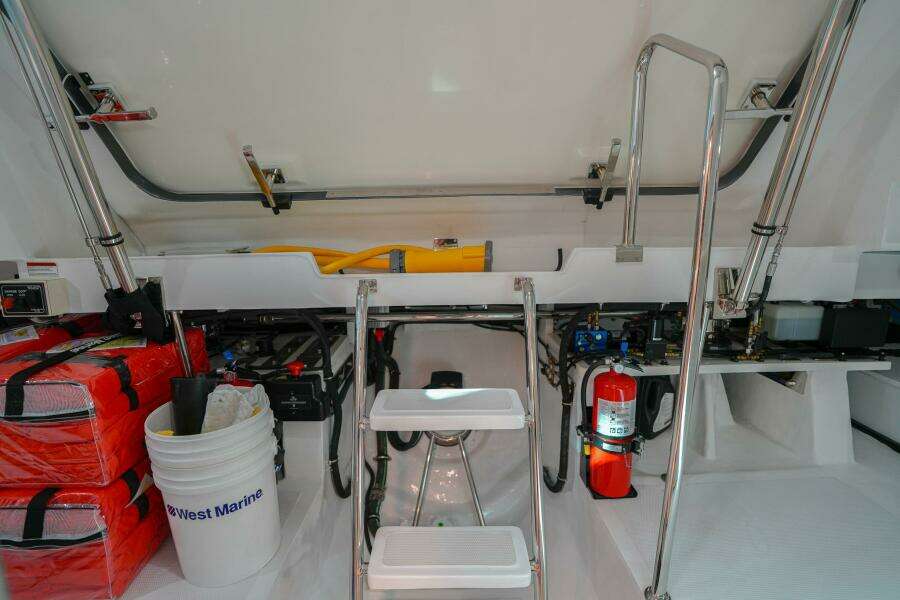 Lazarette Facing Aft