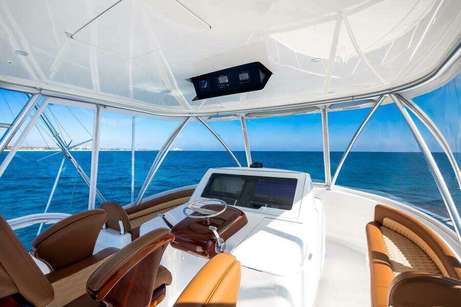 Viking 48 - Dorothy Marie - Flybridge Helm