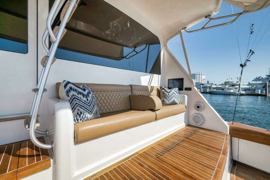 2011 Viking 76 Enclosed Bridge- TEUSEAS- Cockpit