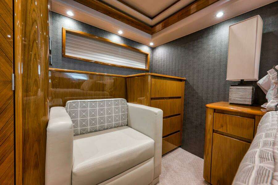 2011 Viking 76 Enclosed Bridge- TEUSEAS- Master Stateroom 