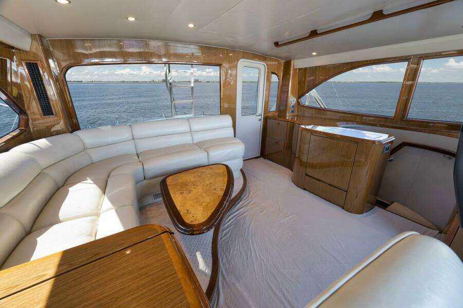 2011 Viking 76 Enclosed Bridge- TEUSEAS- Enclosed Bridge