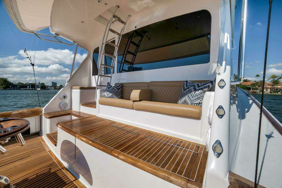 2011 Viking 76 Enclosed Bridge- TEUSEAS- Cockpit