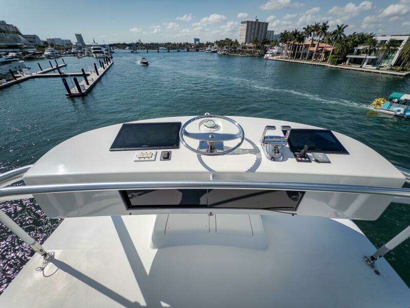 2011 Viking 76 Enclosed Bridge- TEUSEAS- Tower