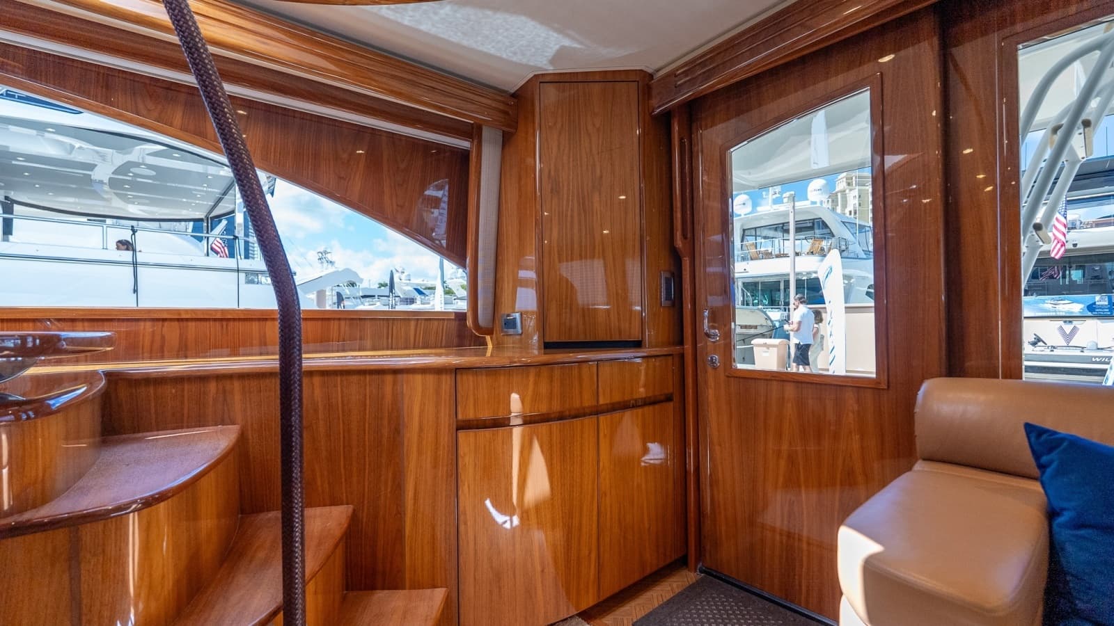 2017 Viking 62 Enclosed Bridge