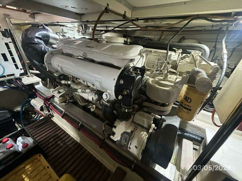 42' Grand Banks port main engine1
