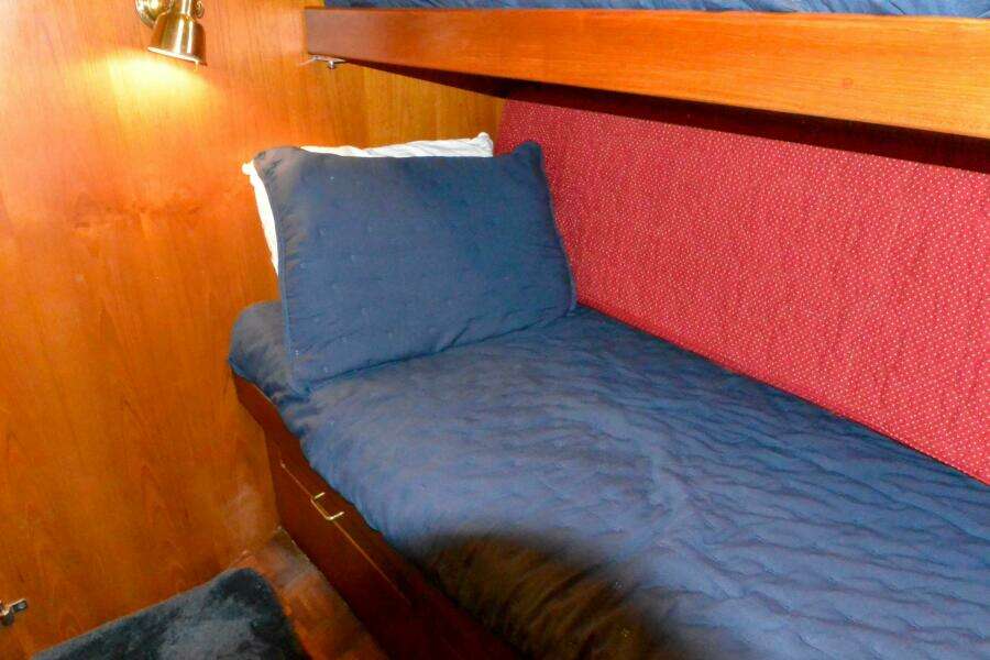 Starboard guest bunks