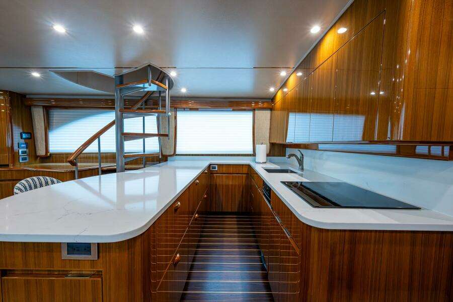 Viking 60 Bottom Line - Interior Galley