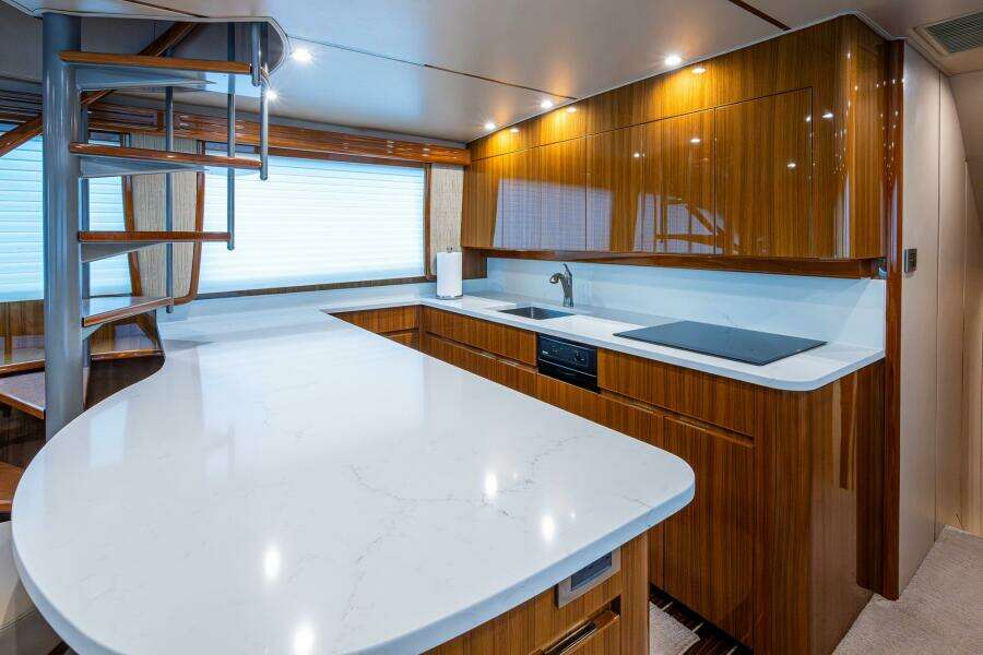 Viking 60 Bottom Line - Interior Galley