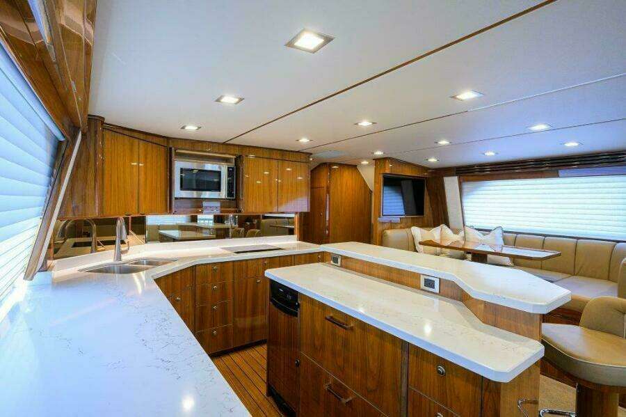 Viking 72 Knot Again - Galley