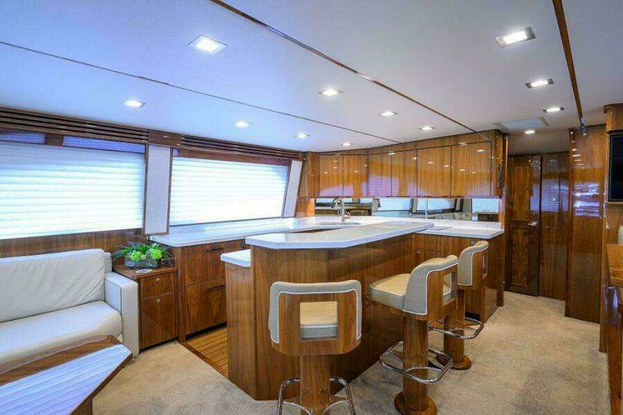 Viking 72 Knot Again - Galley