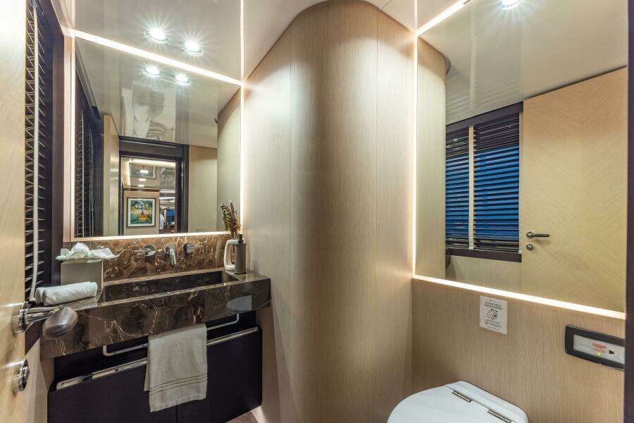 Lower Deck Guest Stateroom Bath