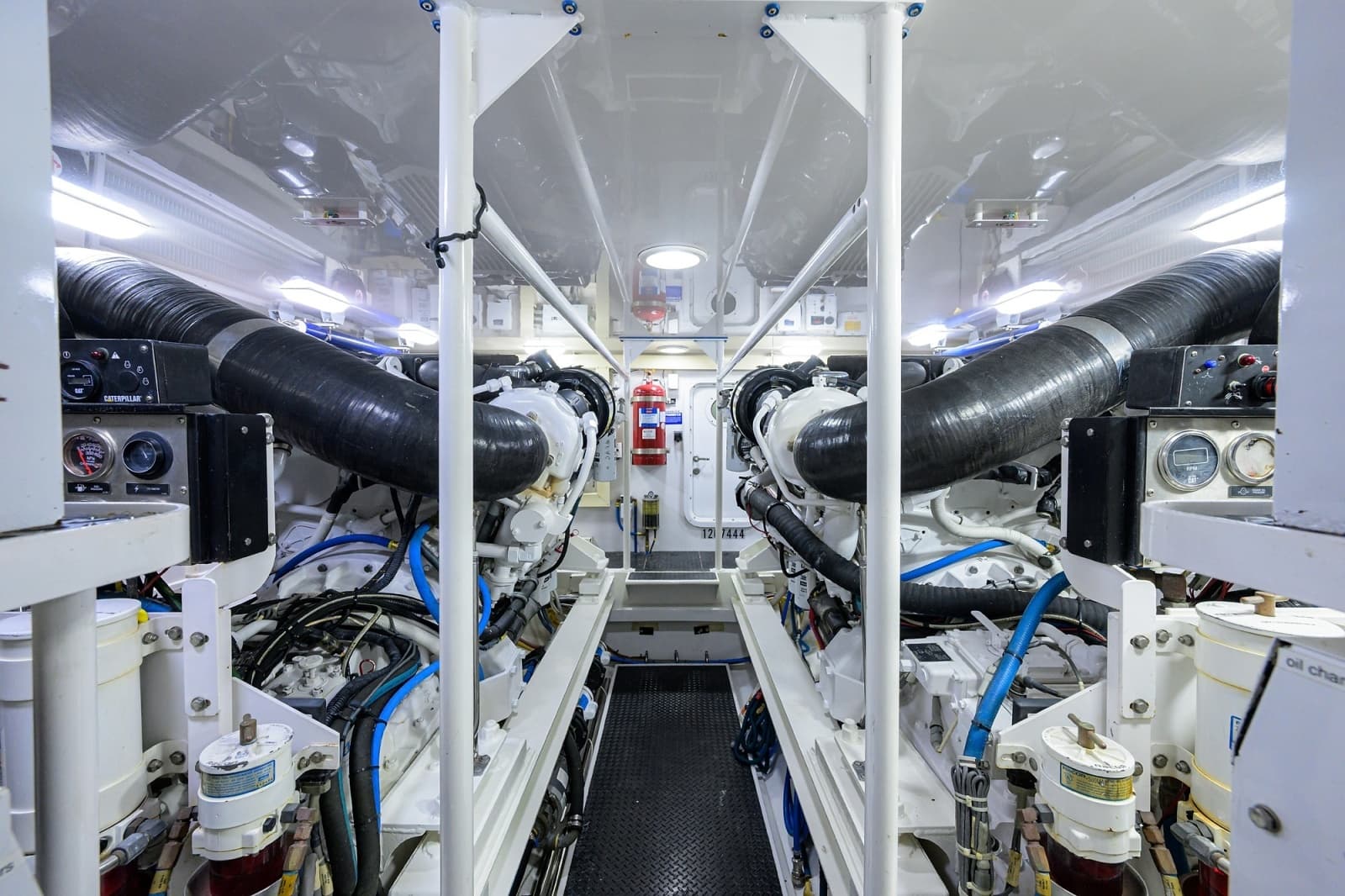 Viking 68 - BLOWFISH3 - Engine Room