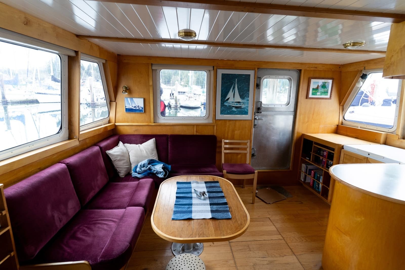 1997 Custom Steel Trawler 43
