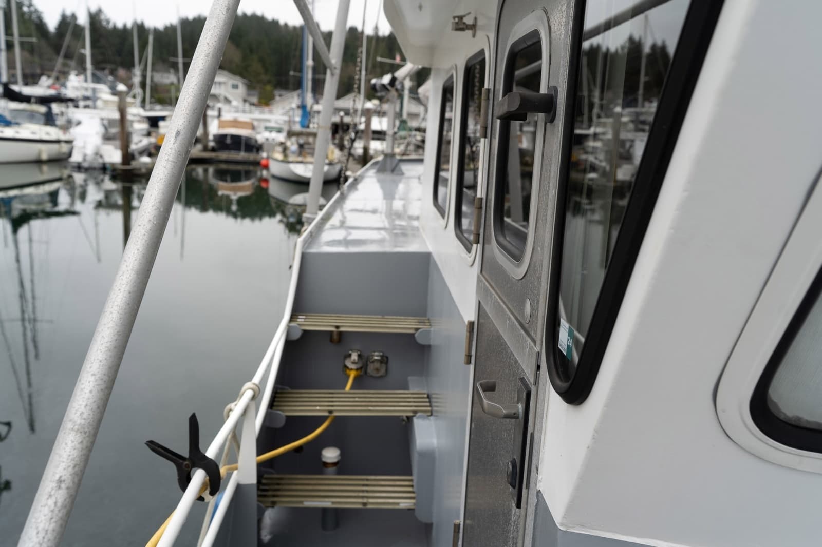 1997 Custom Steel Trawler 43