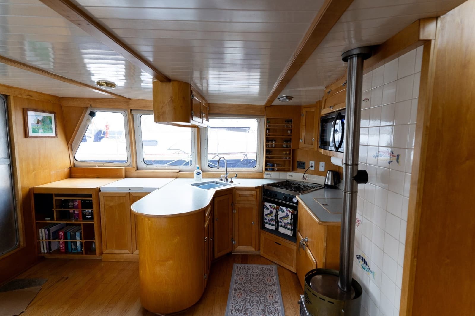 1997 Custom Steel Trawler 43