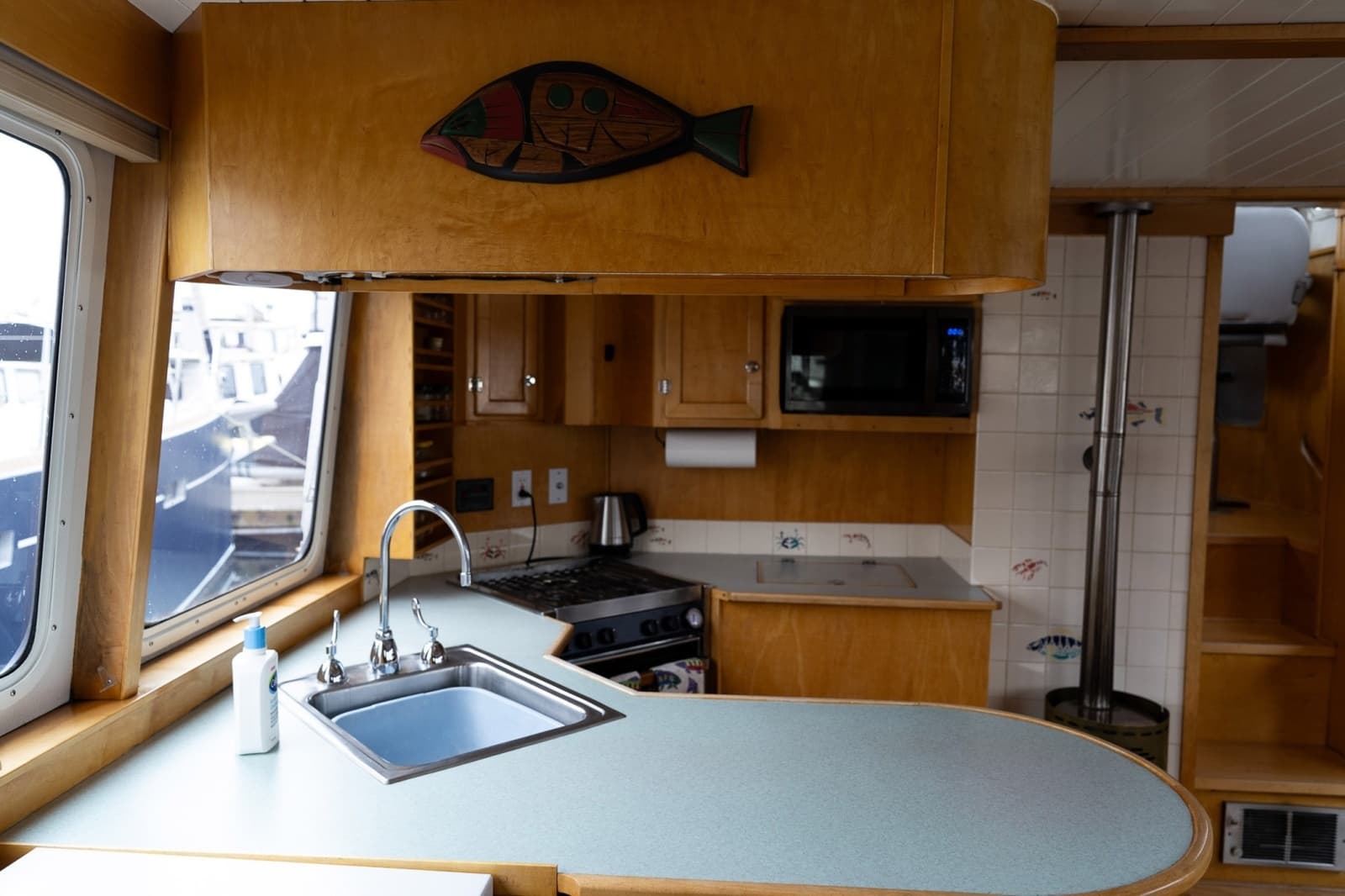 1997 Custom Steel Trawler 43