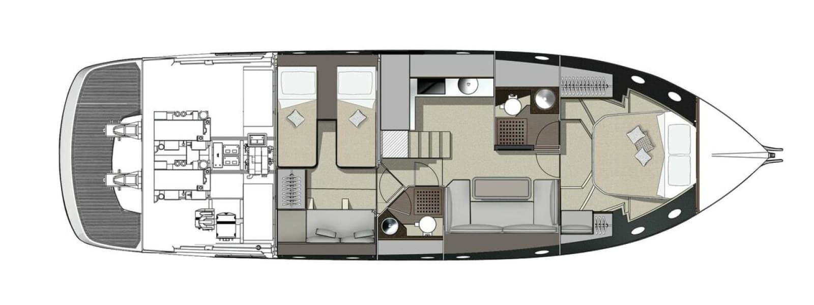 2014 Cranchi M44 HT Hard Top