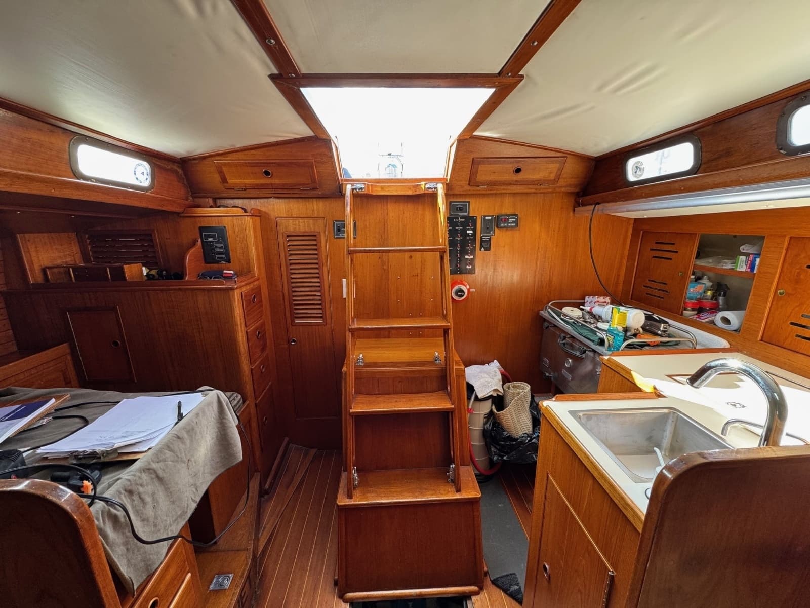 Galley looking aft