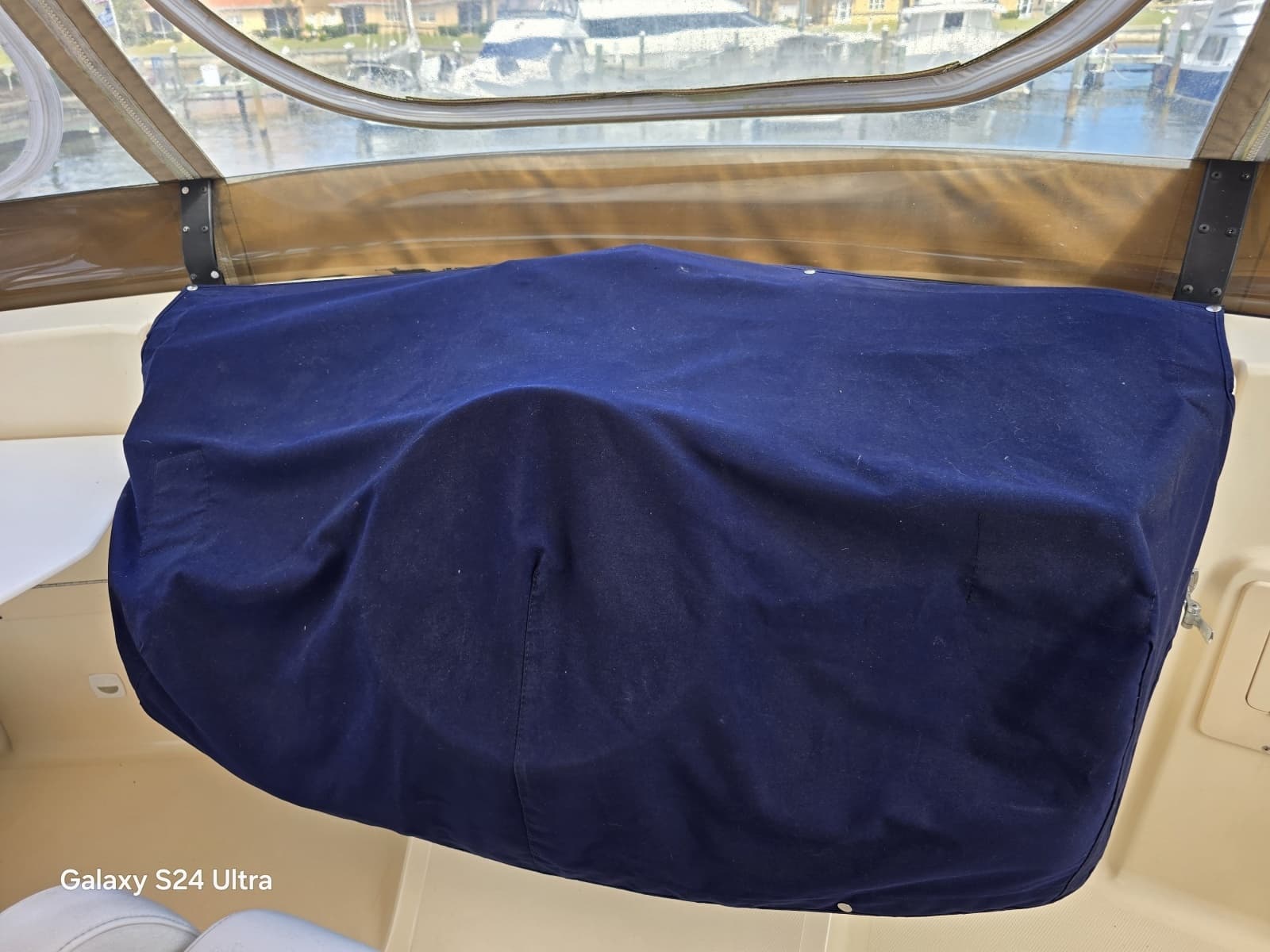 Fly bridge Helm Cover