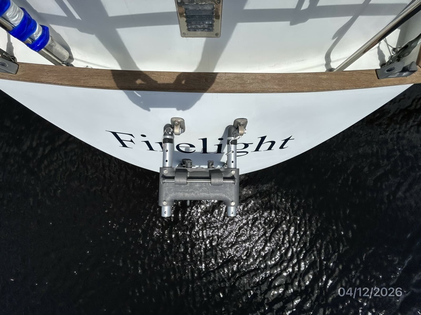 41' Rival transom