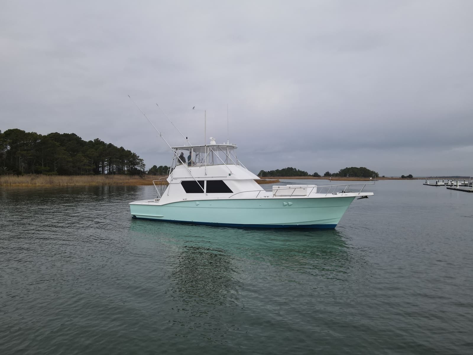 1989 Hatteras 52 Convertible