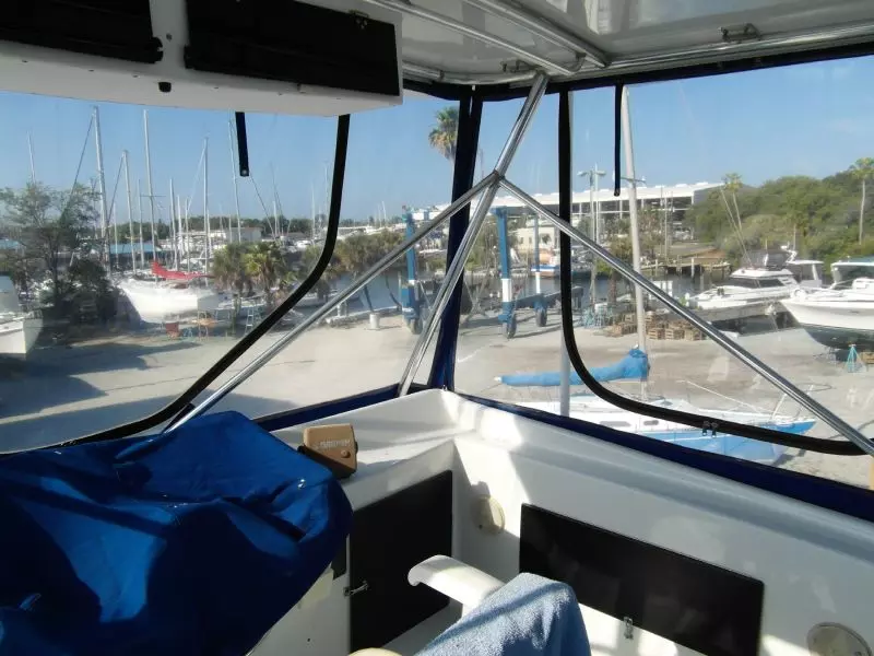 1995 Sportfish View From Flybridge