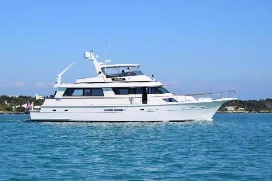 1991 Hatteras Cockpit Motor Yacht