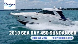 2010 Sea Ray 450 Sundancer Video Tour