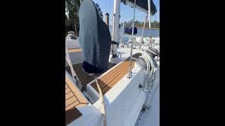 1986 Nauticat 40 Pilothouse Cutter-Ketch Exterior Flythrough