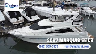 2007 Marquis 55 LS Luxury Motor Yacht For Sale